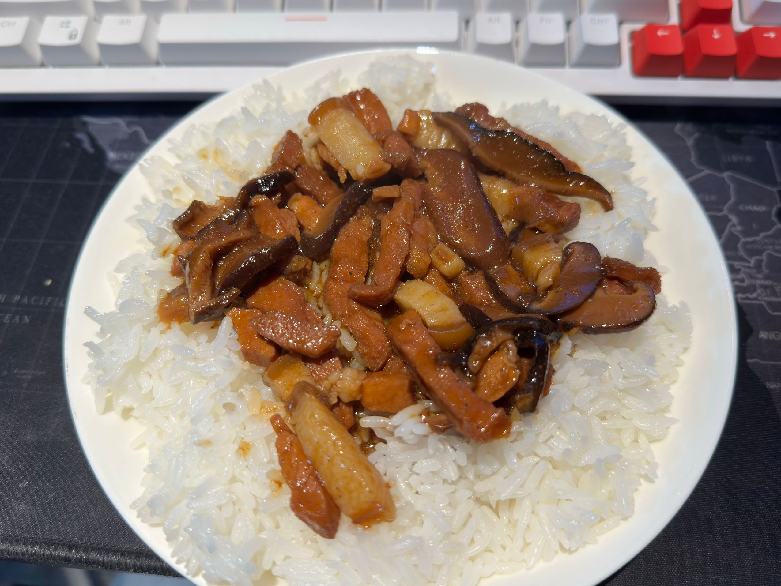 台式卤肉饭